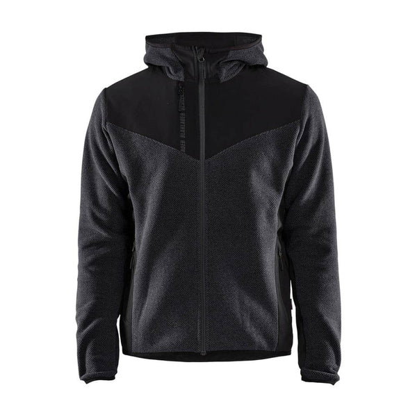 Blaklader 5940 Knitted Part Softshell Hooded Work Jacket