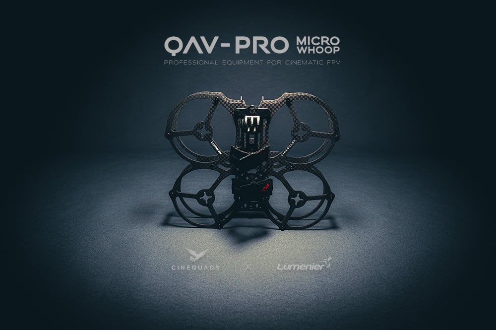 Lumenier QAV-PRO Micro Whoop 2.5" Cinequads Edition Frame