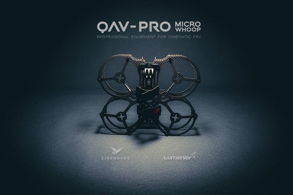 Lumenier QAV-PRO Micro Whoop 2.5" Cinequads Edition Frame