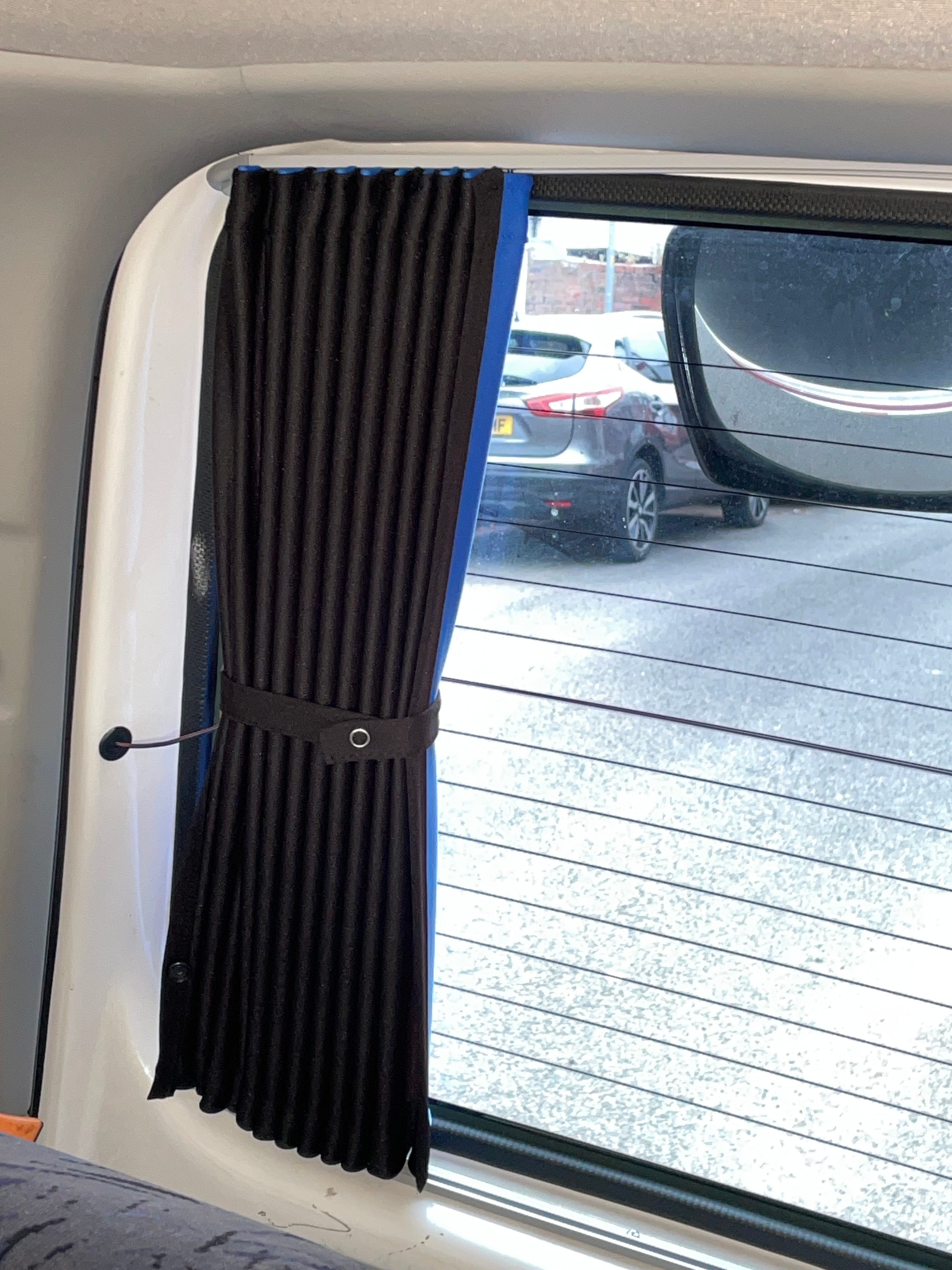 For VW T4 Premium 1 x Tailgate Window Curtain Van-X
