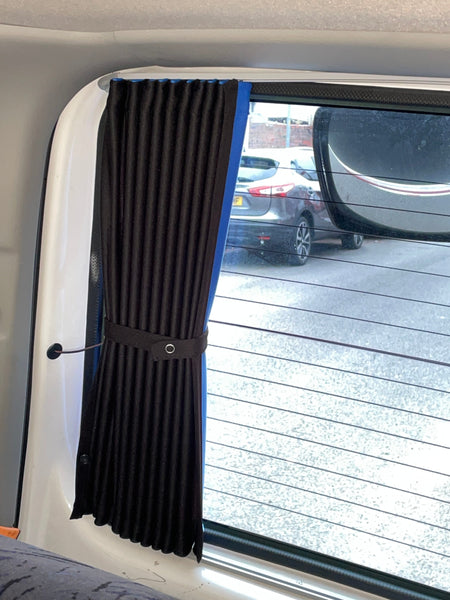 For VW T4 Premium 1 x Tailgate Window Curtain Van-X