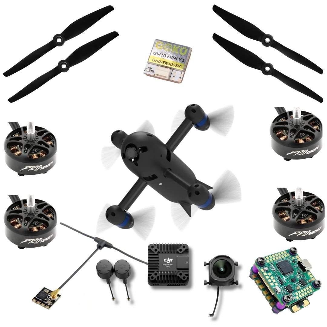 TheFPV Build It Kit - AOS.RC High Speed Drone (HS5) w/ DJI O4 PRO