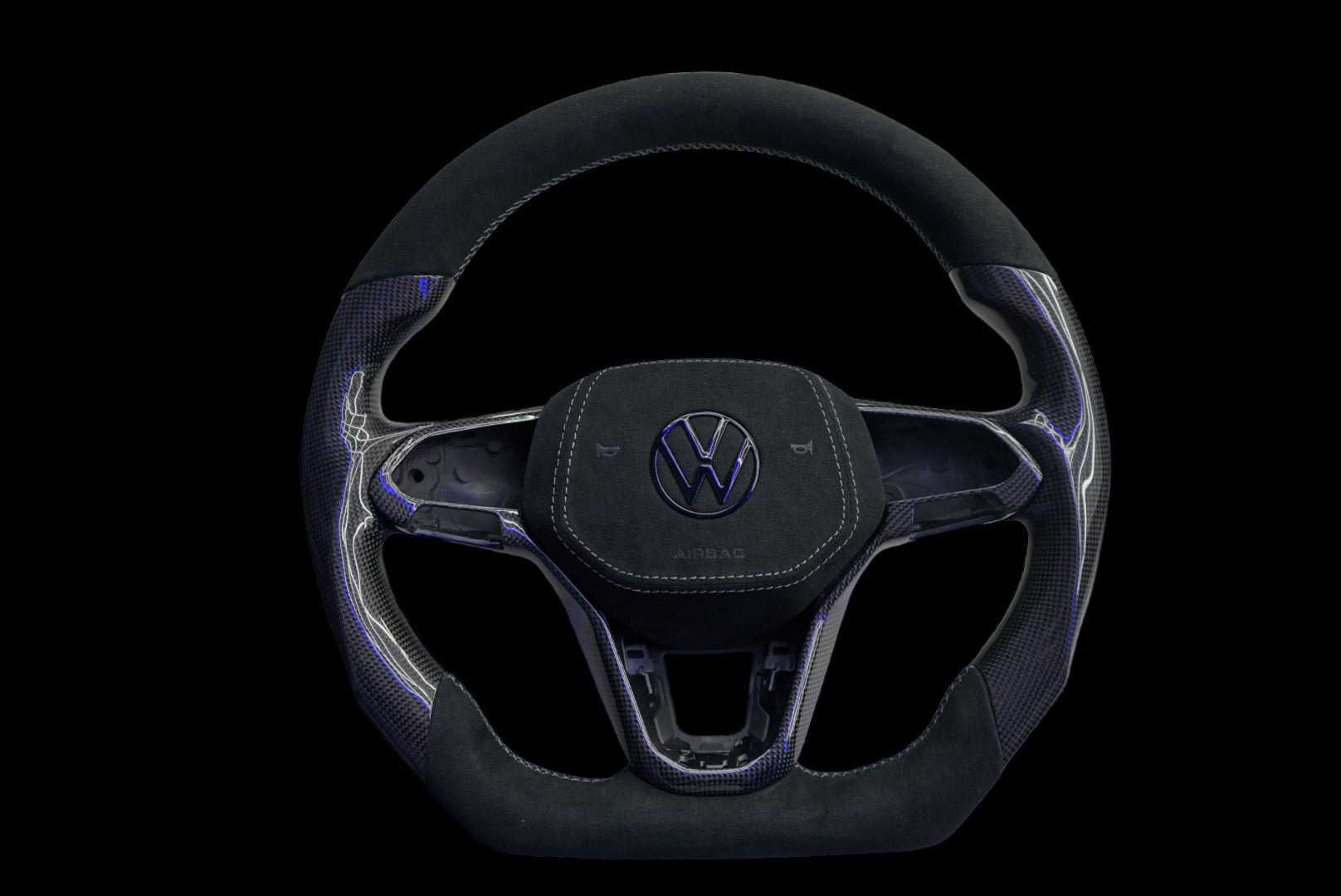 Volkswagen Transporter T6.1 Carbon Fibre Steering Wheel (2020+ Models)