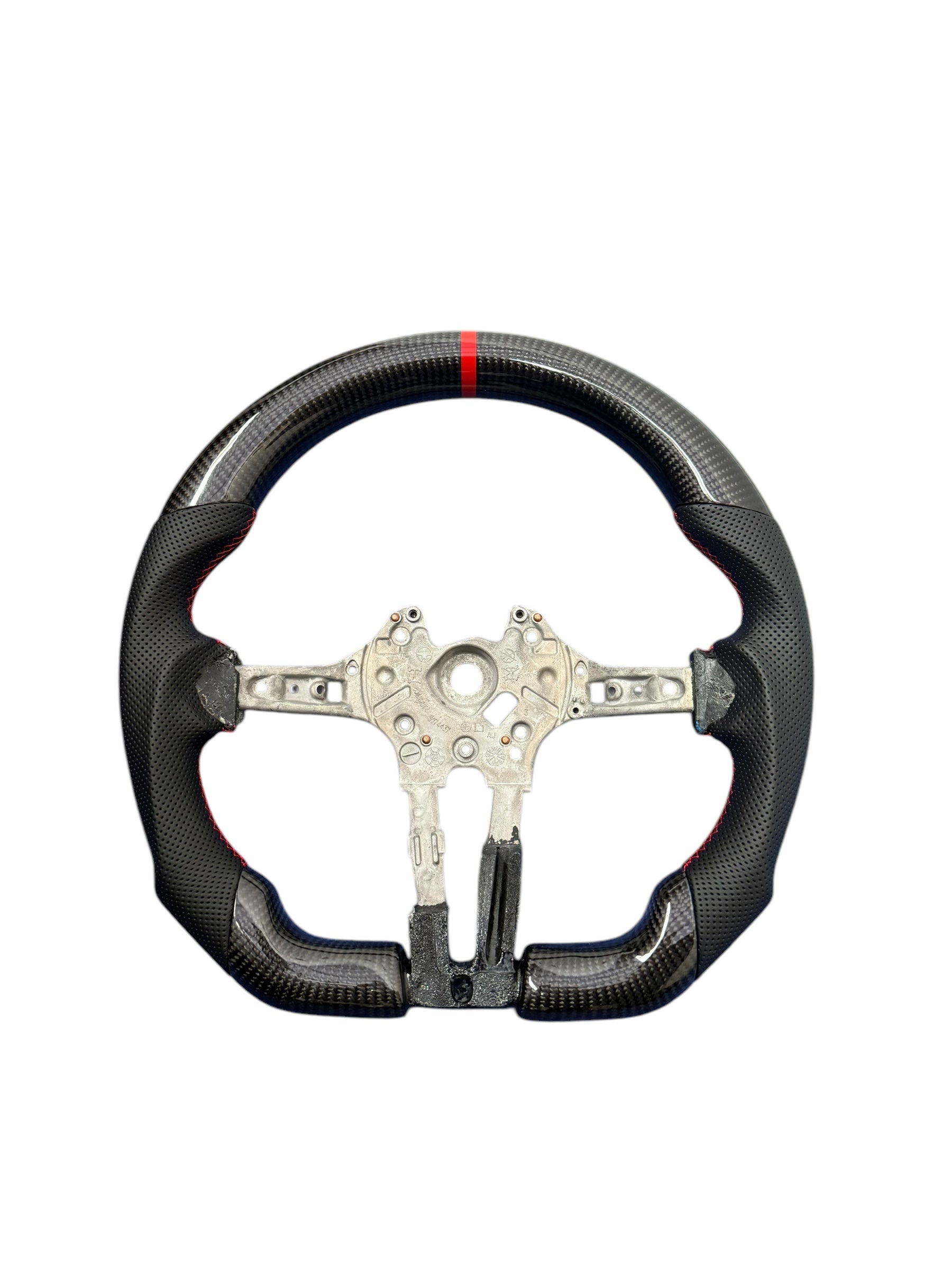 BMW 1, 2, 3, 4, 5 Series Carbon Fibre Steering Wheel (IN STOCK - SWBMWF5)