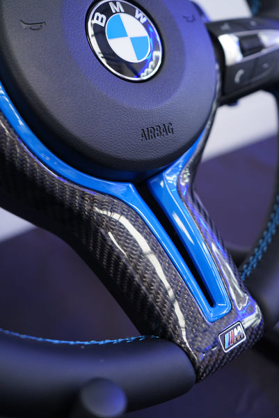 BMW 1, 2, 3, 4, 5 Series Custom Steering Wheel (IN STOCK - SWBMWF10)