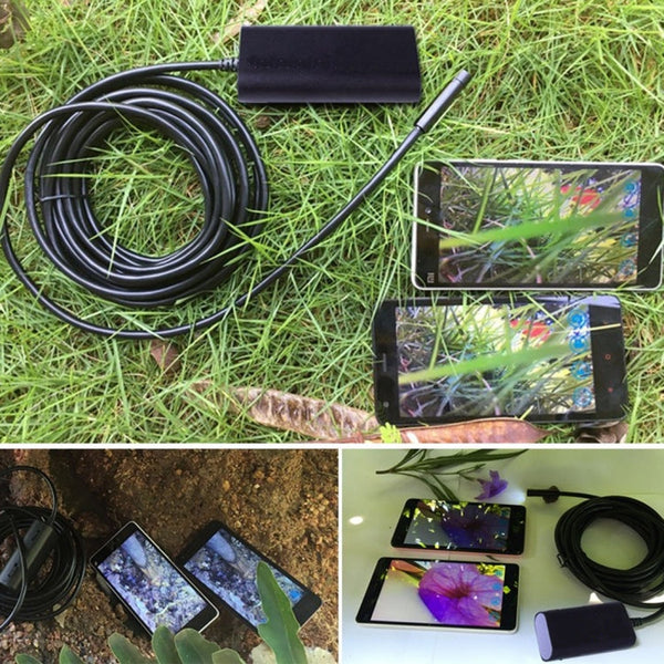 1.0MP HD Camera 30m Wireless Distance Metal WiFi Box Waterproof IPX67 Endoscope Snake Tube Inspection Camera with 6 LED for Android & iOS, Length: 1m, Lens Diameter: 9mm, Length: 1m