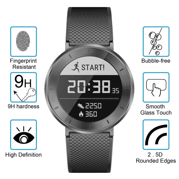 ENKAY Hat-Prince for Huawei Honor S1 Smart Watch 0.2mm 9H Surface Hardness 2.15D Explosion-proof Tempered Glass Screen Film