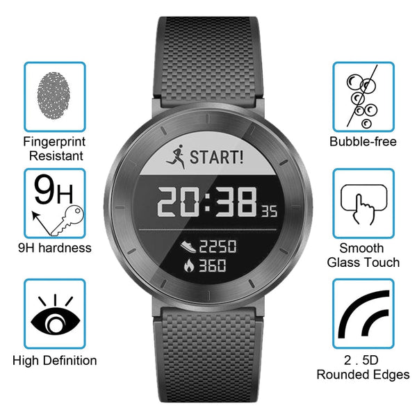 ENKAY Hat-Prince for Huawei Honor S1 Smart Watch 0.2mm 9H Surface Hardness 2.15D Explosion-proof Tempered Glass Screen Film