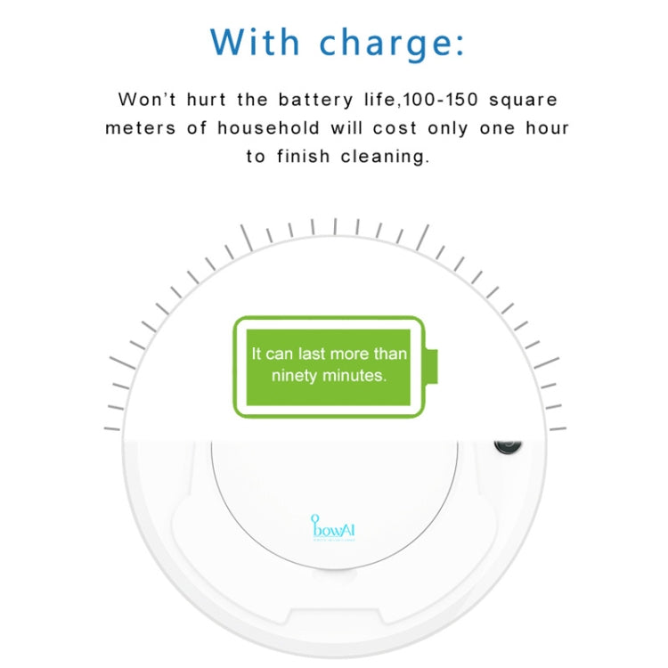 1800Pa Large Suction Smart Household Vacuum Cleaner Clean Robot