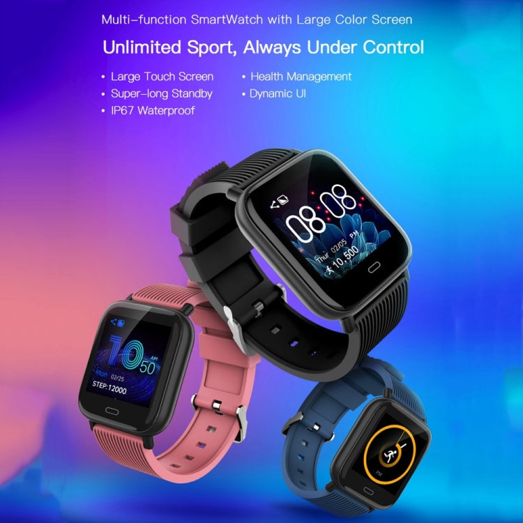 G20 1.3 inch TFT Color Screen Smart Bracelet IP67 Waterproof, Support Call Reminder/ Heart Rate Monitoring /Blood Pressure Monitoring/ Sleep Monitoring/Sedentary Reminder