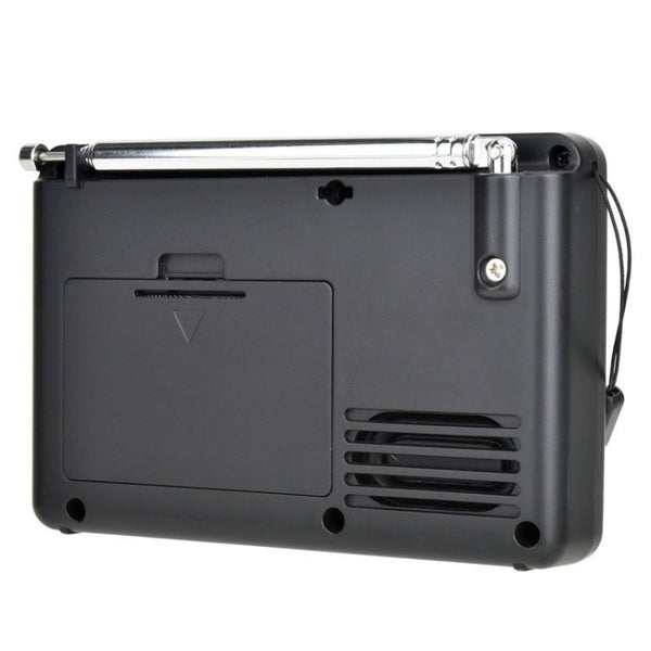 K-603 Portable FM / AM / SW Full Band Stereo Radio, Support BT & TF Card