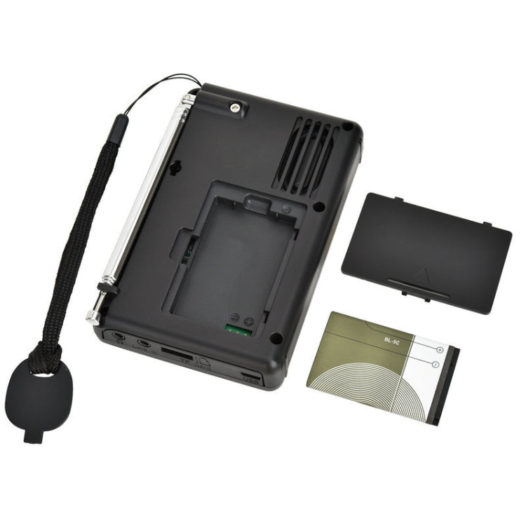 K-603 Portable FM / AM / SW Full Band Stereo Radio, Support BT & TF Card