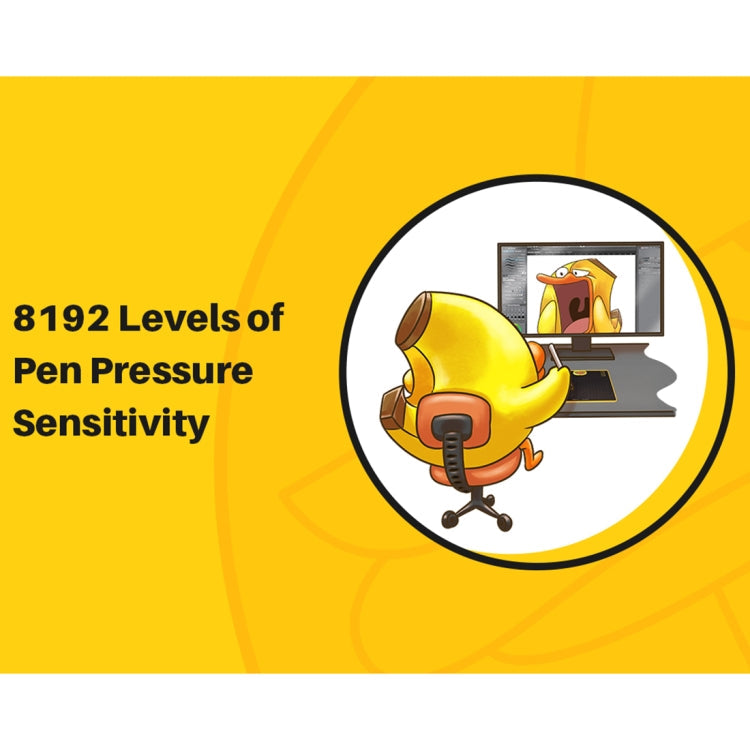 HUION HS64 Chips Special Edition 5080 LPI Art Drawing Tablet with Battery-free Pen for Fun