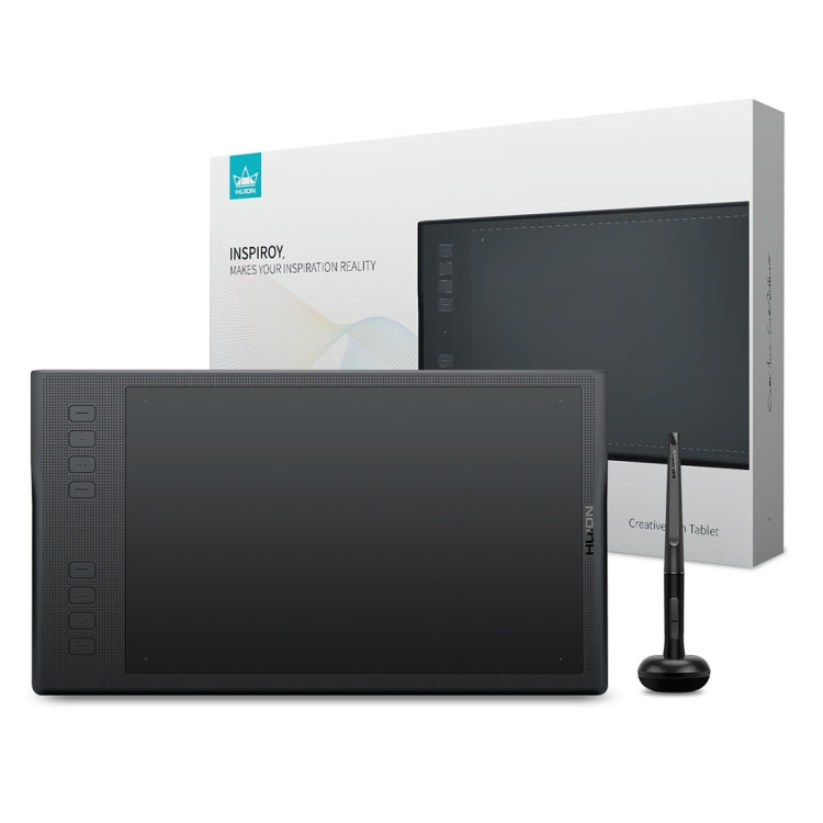 HUION Q11K V2 5080 LPI Wireless Art Drawing Tablet for Fun, with Battery-free Pen & Pen Holder