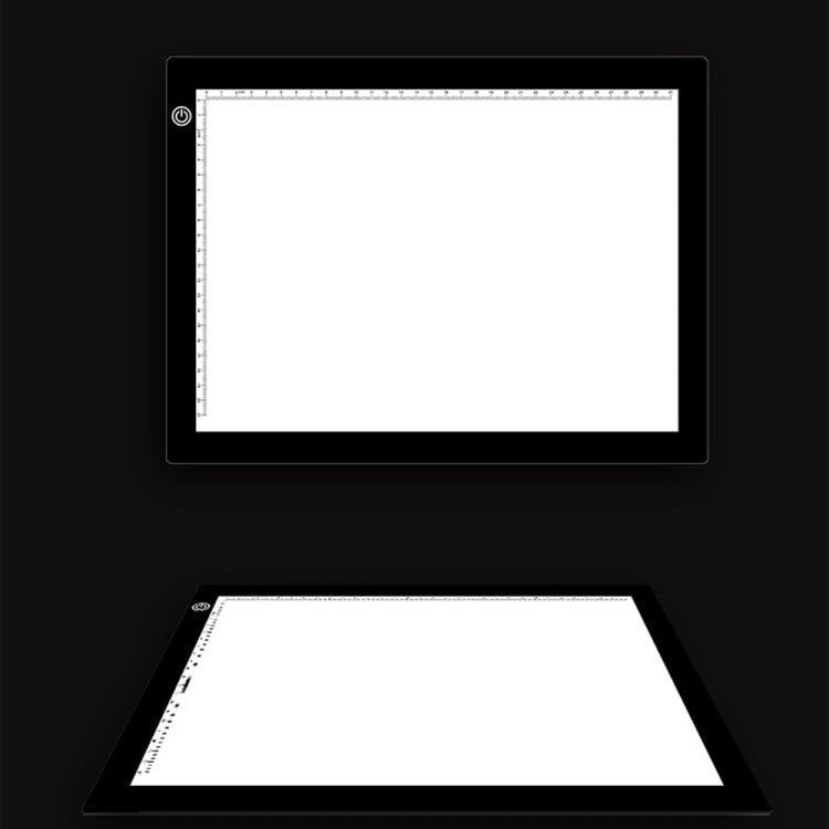 A4 Size 5W 5V LED LED Stepless Dimmable Acrylic Copy Boards for Anime Sketch Drawing Sketchpad, with USB Cable & Plug, Size：220x330x5mm, Stepless Dimmable