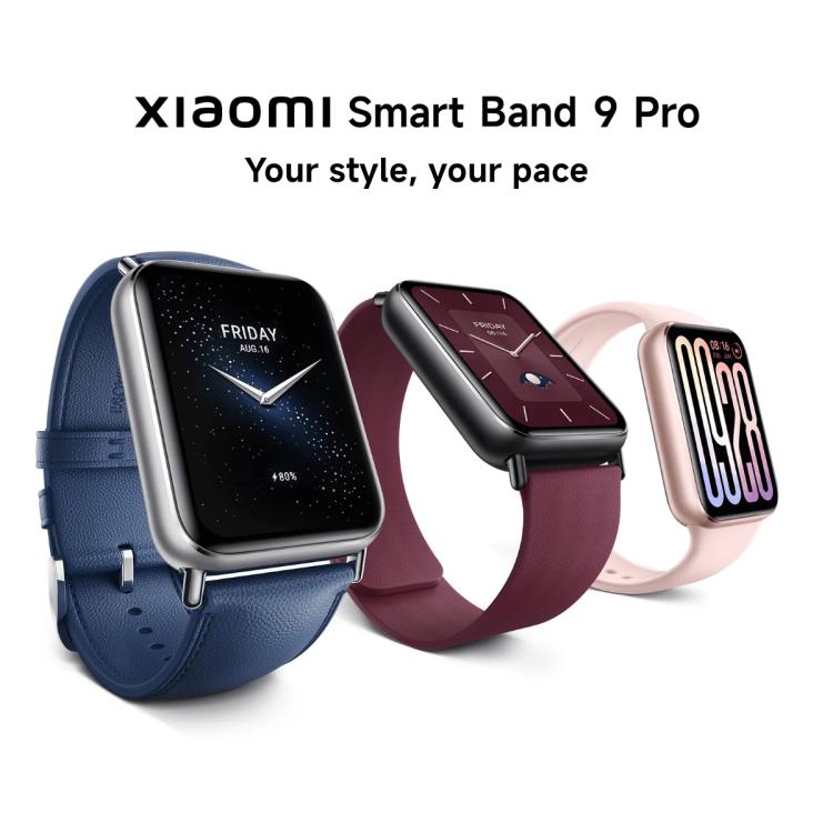 Original Xiaomi Smart Band 9 Pro Global 1.74 inch AMOLED Screen 5ATM Waterproof Smart Watch, Support Blood Oxygen / Heart Rate Monitor