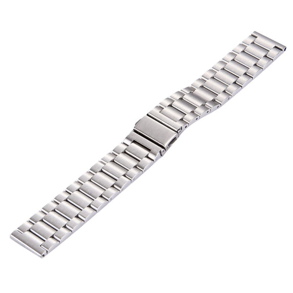 For Samsung Gear S2 Classic Smart Watch Butterfly Buckle 3 Beads Stainless Steel Watchband