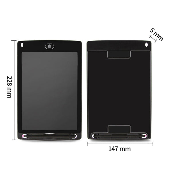 Portable 8.5 inch LCD Writing Tablet Drawing Graffiti Electronic Handwriting Pad Message Graphics Board Draft Paper with Writing Pen, 8.5 inch Black, 8.5 inch Green, 8.5 inch Blue, 8.5 inch White