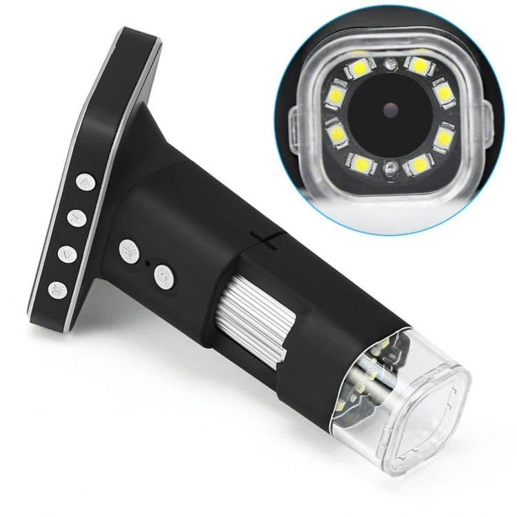 500X Zoom Magnifier 3MP Image Sensor USB Digital Microscope with 2.5 inch Screen & 8 LED & Professional Stand, Support TF Card, DMS-015M 500X