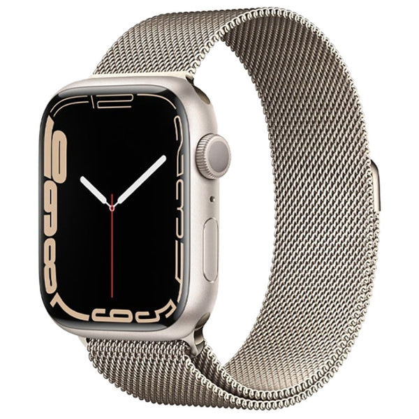 Milanese Loop Magnetic Stainless Steel Watch Band for Apple Watch Series 10 42mm / 9&8&7 41mm / SE 3&SE 2&6&SE&5&4 40mm / 3&2&1 38mm