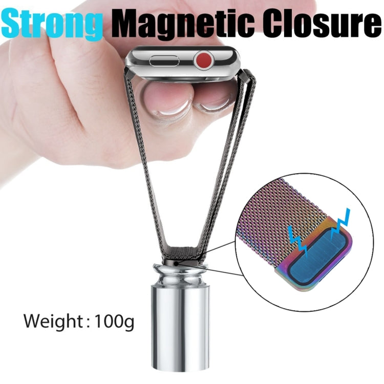 Milanese Loop Magnetic Stainless Steel Watch Band for Apple Watch Ultra 49mm&Watch Ultra 2 49mm / Series 10 46mm / 9&8&7 45mm / SE 3&SE 2&6&SE&5&4 44mm / 3&2&1 42mm