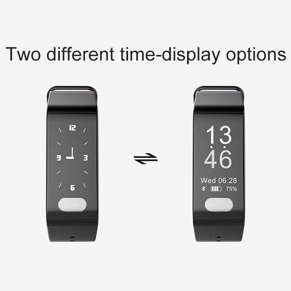 TLW T6 Fitness Tracker 0.96 inch OLED Display Wristband Smart Bracelet, Support Sports Mode / ECG / Heart Rate Monitor / Blood Pressure / Sleep Monitor, T6 Black, T6 Blue, T6 Red