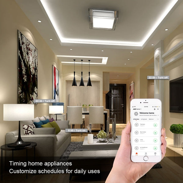 120 Type WiFi Smart Wall Touch Switch, US Plug