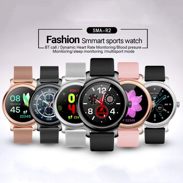 SMA-R2 1.3 inches IPS Screen Smart Watch IP65 Waterproof,Support Call /Message Reminder /Dual-mode Bluetooth 3.0 + 4.0/ Sleeping Monitoring /Sedentary Reminder