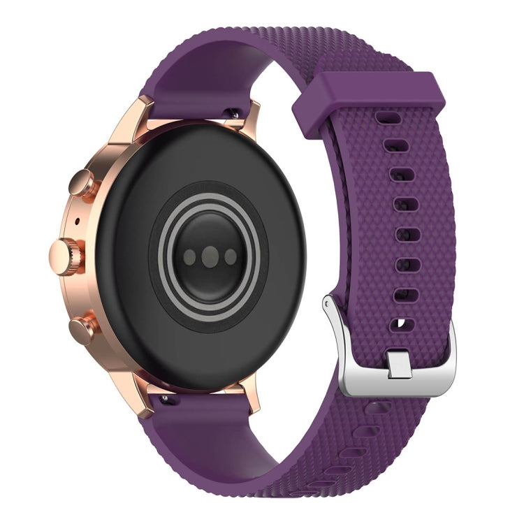 18mm Texture Silicone Wrist Strap Watch Band for Fossil Female Sport / Charter HR / Gen 4 Q Venture HR