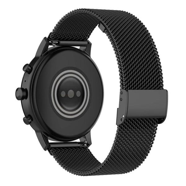 22mm Metal Mesh Wrist Strap Watch Band for Fossil Gen 5 Carlyle / Gen 5 Julianna / Gen 5 Garrett / Gen 5 Carlyle HR