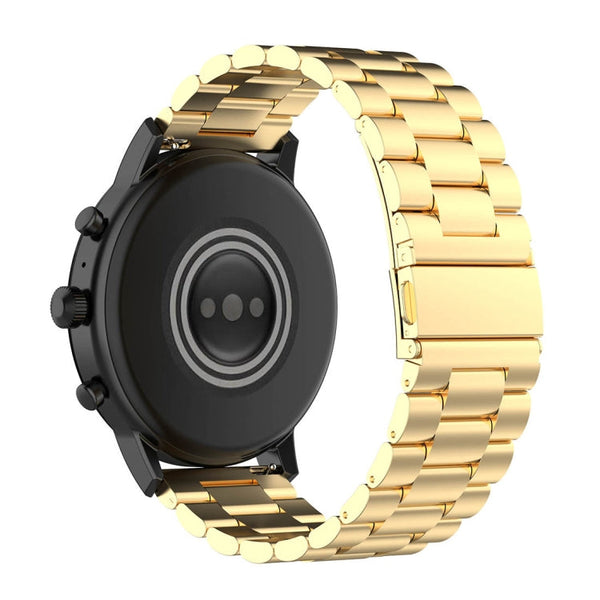 22mm Steel Wrist Strap Watch Band for Fossil Gen 5 Carlyle, Gen 5 Julianna, Gen 5 Garrett, Gen 5 Carlyle HR