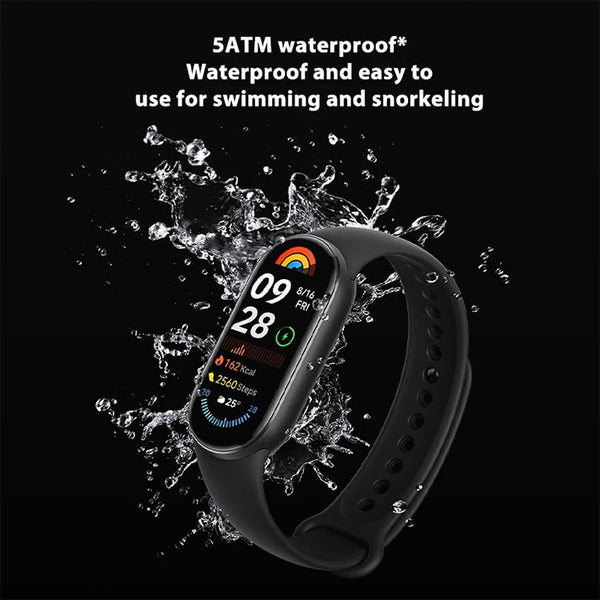 Original Xiaomi Mi Band 9 1.62 inch AMOLED Screen 5ATM Waterproof Smart Watch, Support Blood Oxygen / Heart Rate Monitor