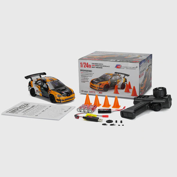 Carisma GT24 Subaru STI Drift Spec 1/24 4WD Micro Drift Car RTR