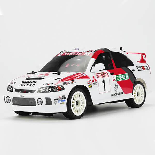 Carisma GT24 Mitsubishi Lancer Evolution IV 1/24 4WD Micro Rally Car RTR