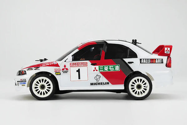 Carisma GT24 Mitsubishi Lancer Evolution IV 1/24 4WD Micro Rally Car RTR