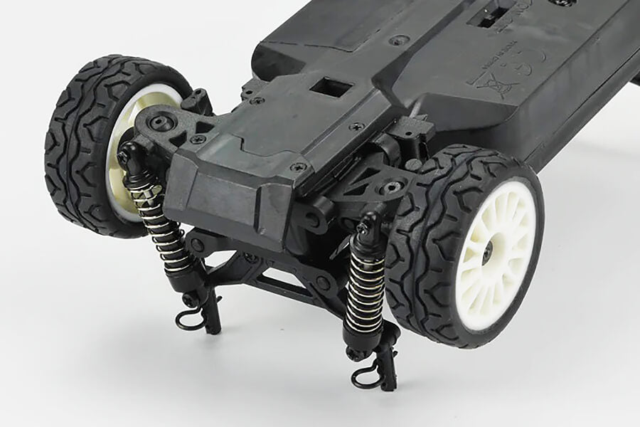 Carisma GT24 Mitsubishi Lancer Evolution IV 1/24 4WD Micro Rally Car RTR