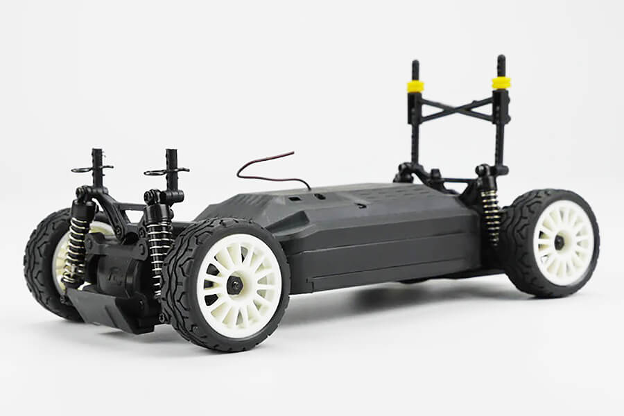 Carisma GT24 Mitsubishi Lancer Evolution IV 1/24 4WD Micro Rally Car RTR