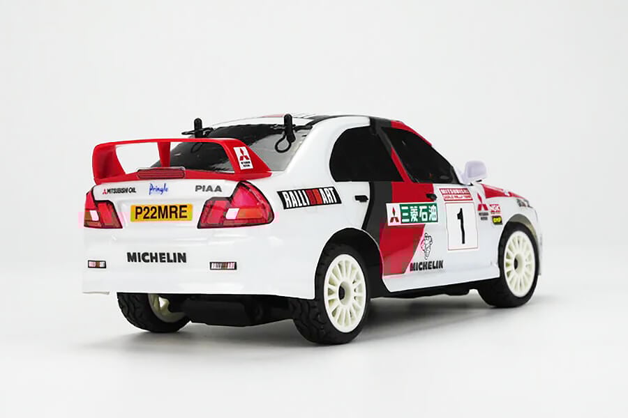 Carisma GT24 Mitsubishi Lancer Evolution IV 1/24 4WD Micro Rally Car RTR