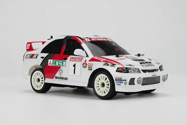 Carisma GT24 Mitsubishi Lancer Evolution IV 1/24 4WD Micro Rally Car RTR