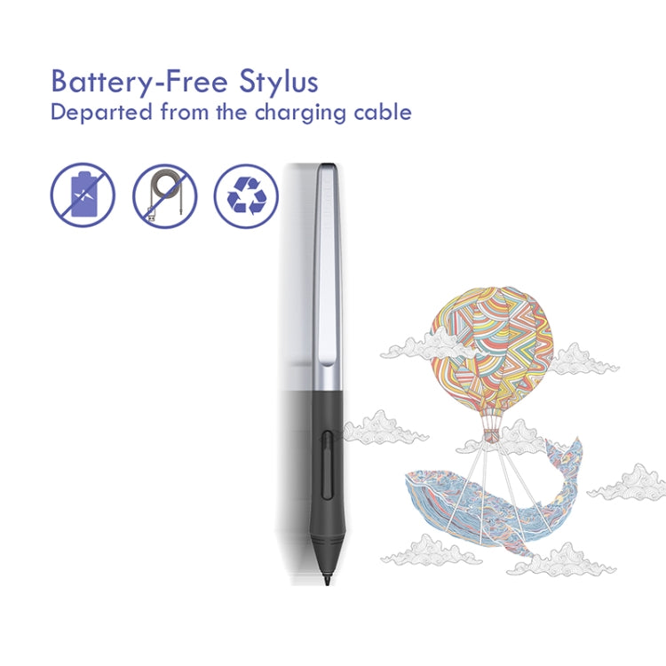 HUION Inspiroy Series H950P 5080LPI Professional Art USB Graphics Drawing Tablet for Windows / Mac OS, with Battery-free Pen