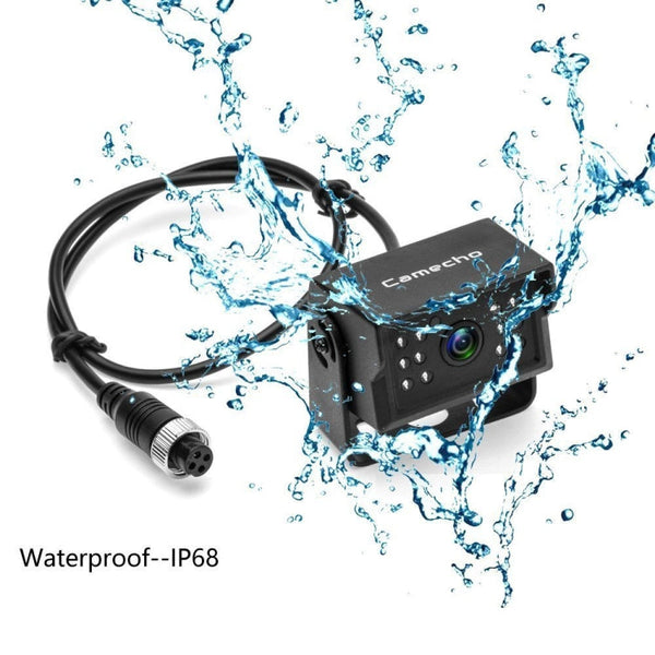 A1510 7 inch HD Car 12 IR Night Vision Rear View Backup Dual Camera Rearview Monitor, with 15m Cable, A1510