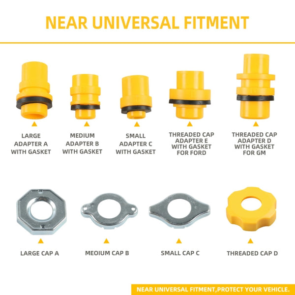 A8956 15 in 1 Car / Yacht Coolant Filling Funnel Kit