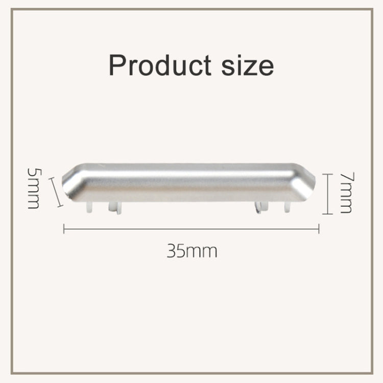 Air Outlet Adjustment Electroplating Strip for Land Rover Range Rover Evoque 2012-2019, Left Driving