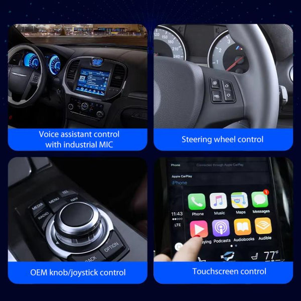 Car Intelligent AI Box Original Car Wired to Wireless Android Auto