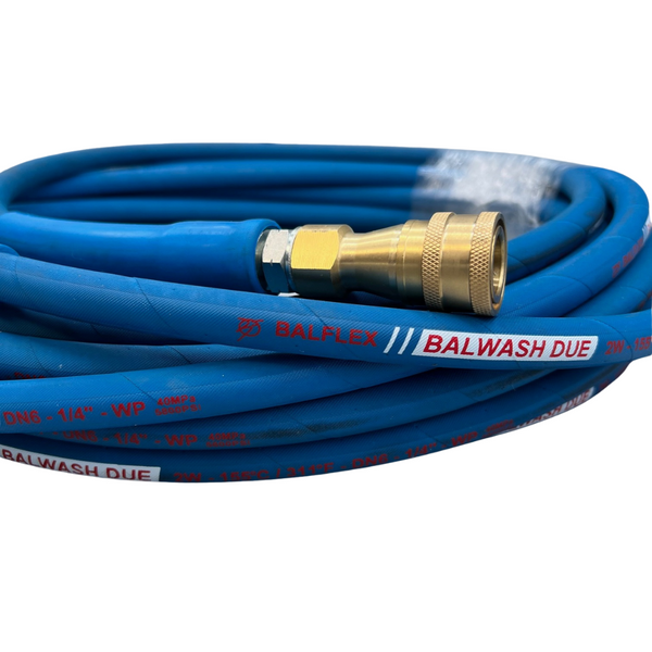 Astrox 50ft Rough Textured Carpet Cleaner Solution Hose With QR Fittings