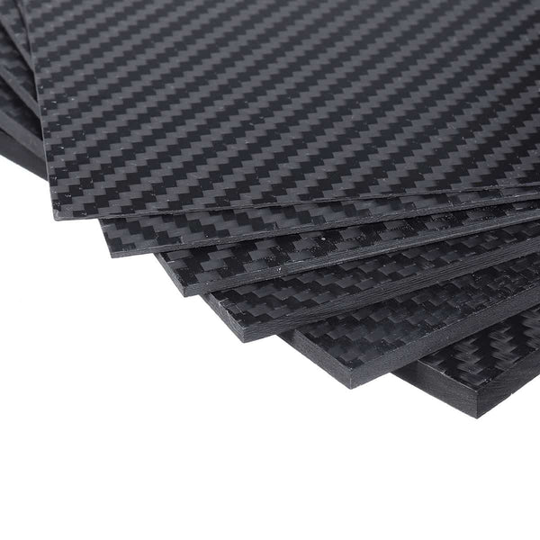 3K Carbon Fibre Plate 200x300mm (1mm to 5mm Thickness)