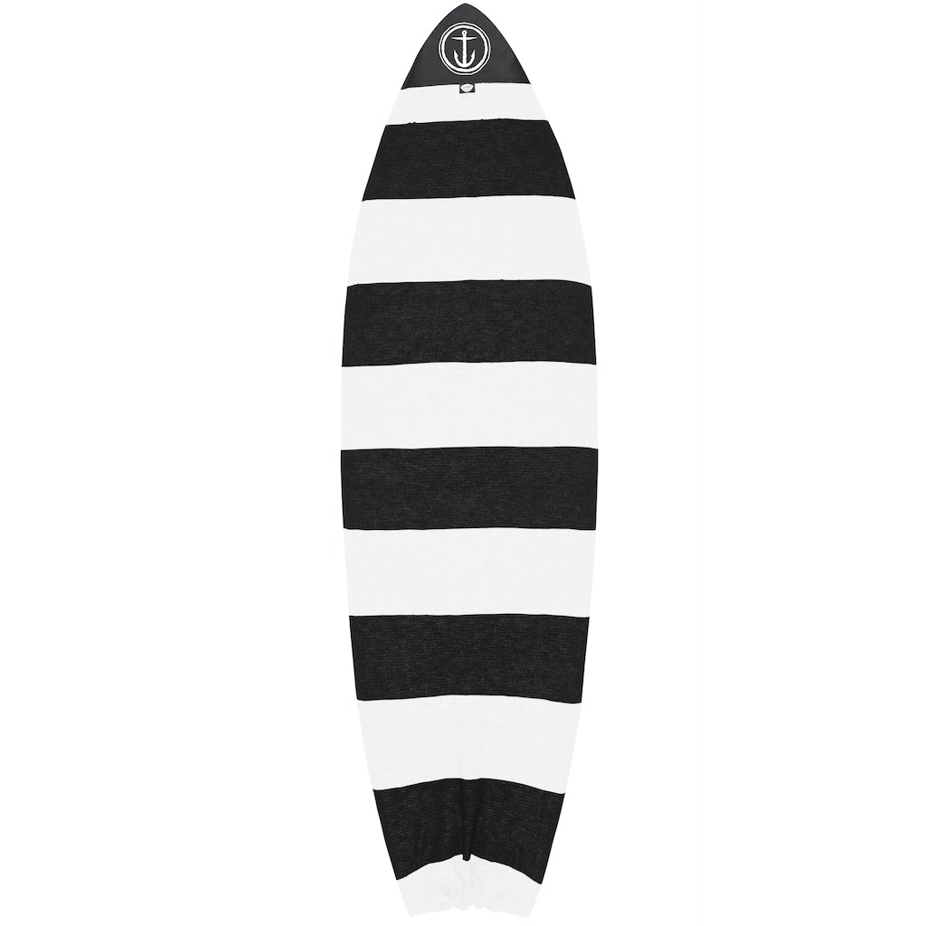 Captain Fin Co - Hybrid Boardsock - Black & White