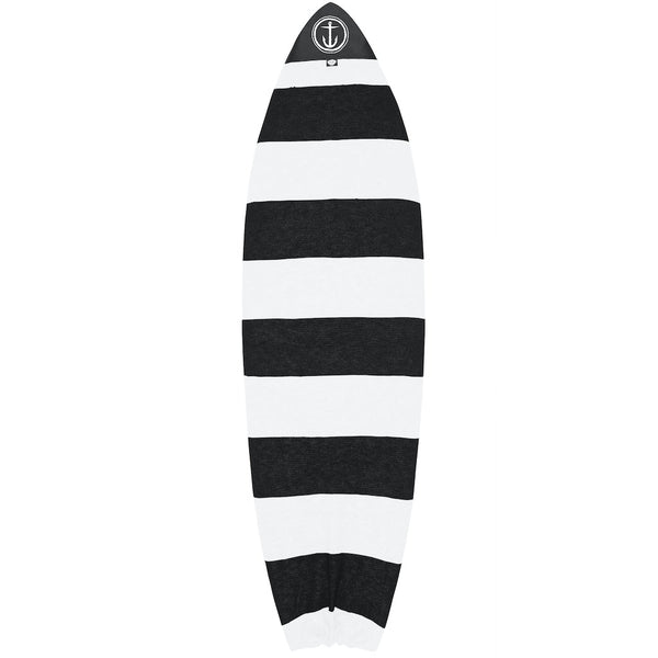 Captain Fin Co - Hybrid Boardsock - Black & White