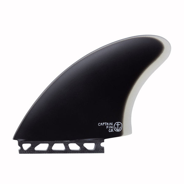 Captain Fin Co - CF Twin Keel - Large - Black (Futures)