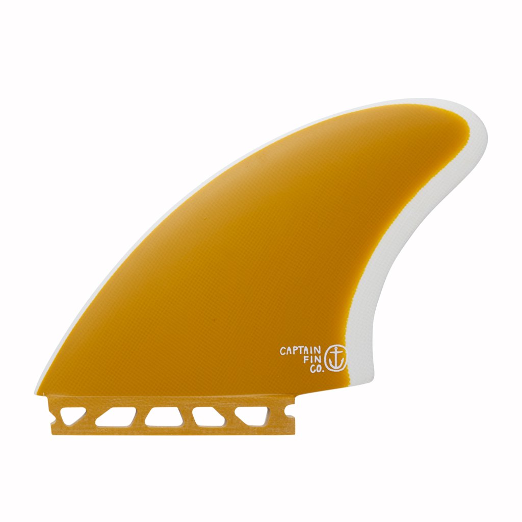 Captain Fin Co - CF Twin Keel - Large - Yellow (Futures)